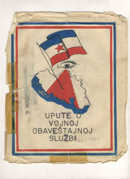 Brošura: UPUTE O/VOJNOJ/OBAVJEŠTAJNOJ/SLUŽBI